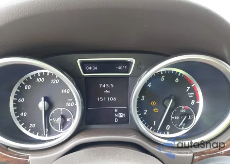 2012 Mercedes-Benz Ml 350 4Matic из США, поврежденный, VIN 4JGDA5HBXCA038461